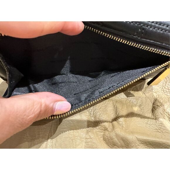 Michael Kors Jet Set Black Quilted Wallet New without Tags - Picture 7 of 11